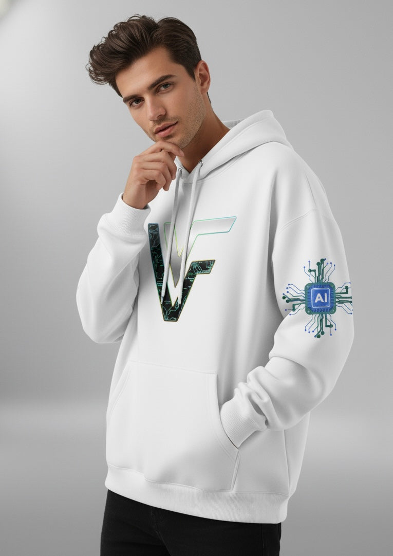 Unisex Oversized Hoodie: 404 Feelings Not Found