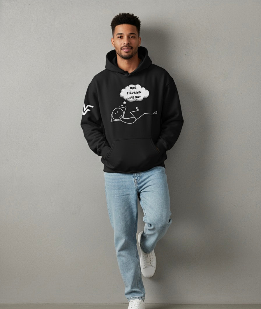 Unisex Hoodie: BRB Figuring Life Out