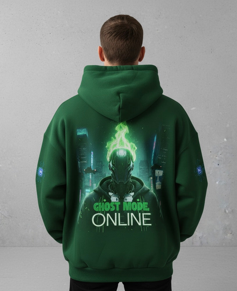 Unisex Oversized Hoodie:Ghost Mode:Online