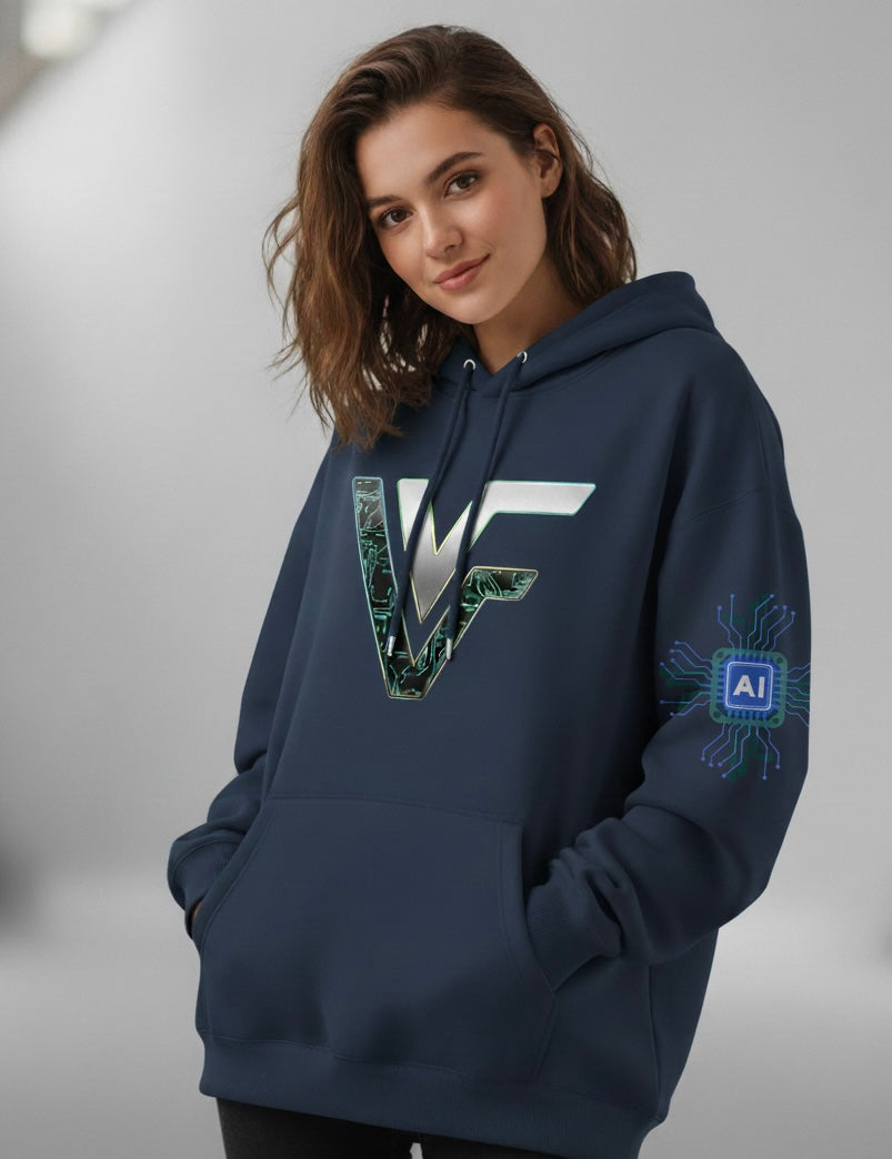 Unisex Oversized Hoodie: 404 Feelings Not Found