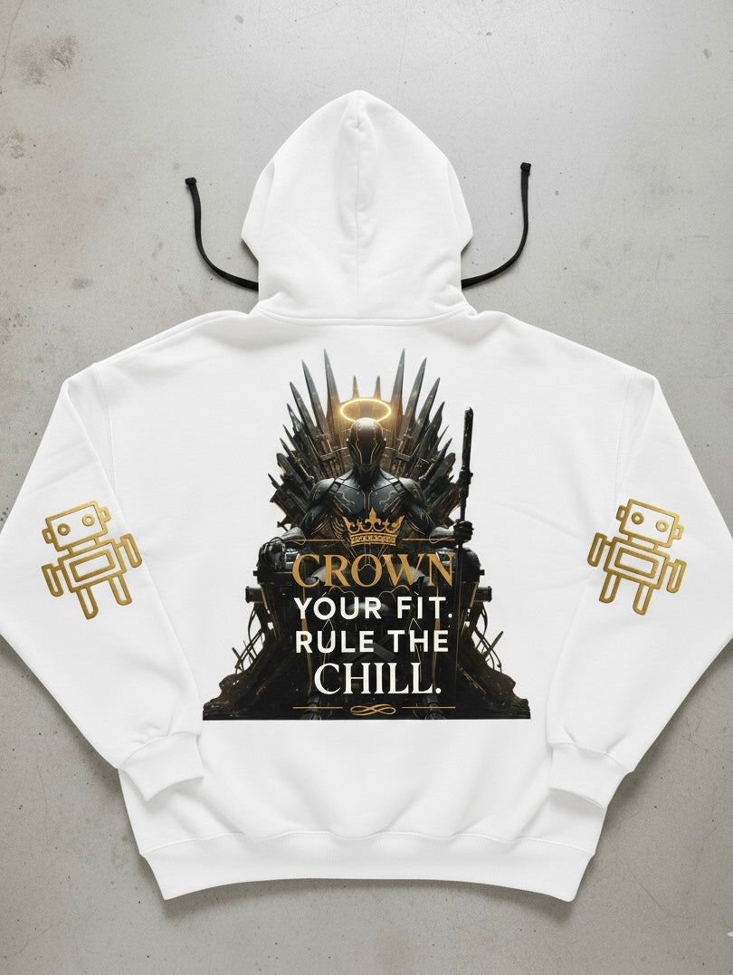 Unisex Oversized Hoodie:Crown Your Fit